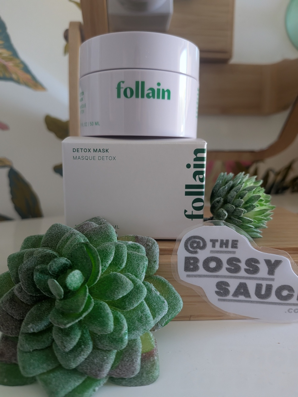 🌸 Follain Detox Pore Clearing Clay Mask NWT 50 ML